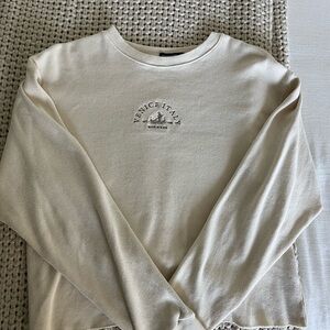 Brandy Melville Custom Embroidered Long Sleeve